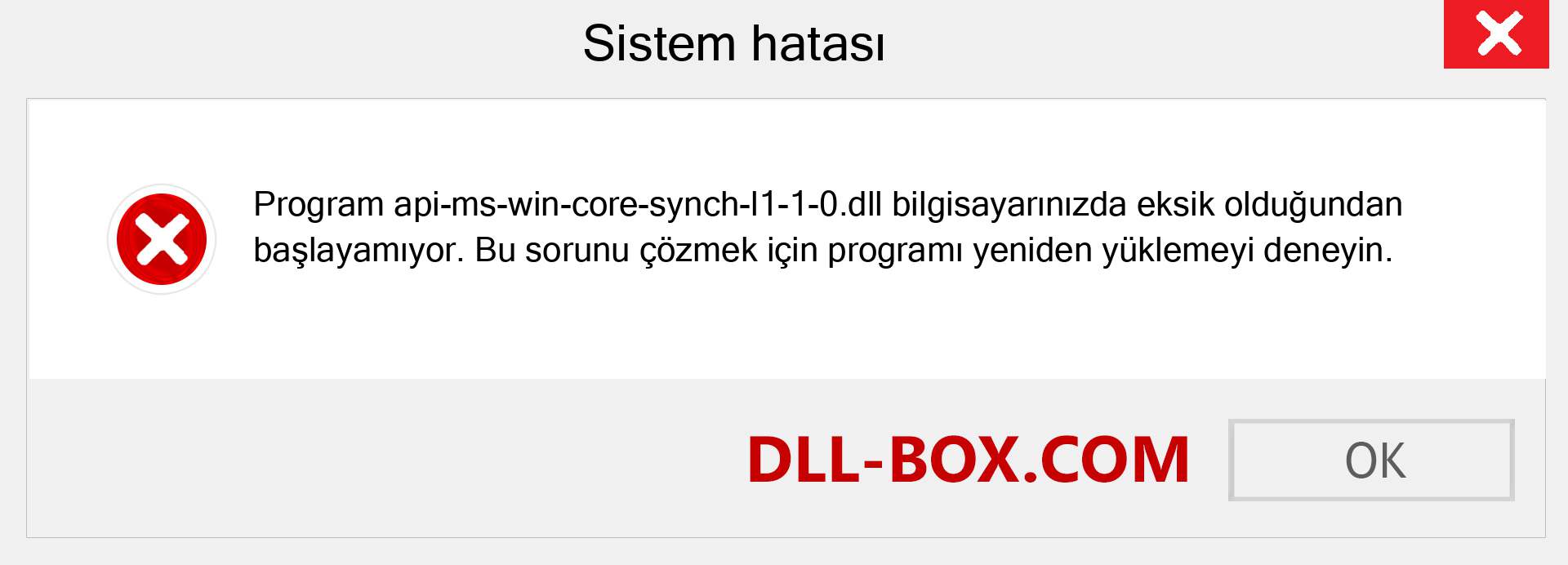 api-ms-win-core-synch-l1-1-0.dll dosyası eksik mi? Windows 7, 8, 10 için İndirin - Windows'ta api-ms-win-core-synch-l1-1-0 dll Eksik Hatasını Düzeltin, fotoğraflar, resimler